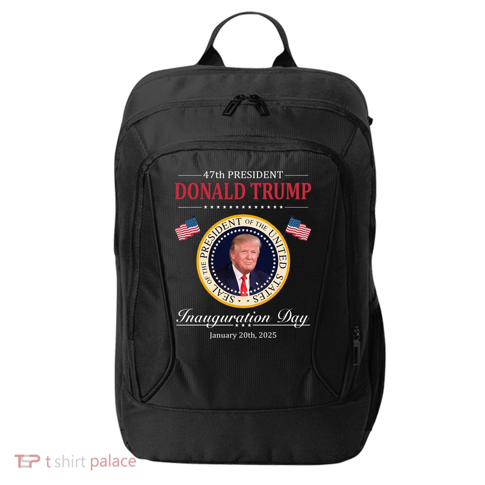 Donald Trump 4th President Inauguration Day City Backpack