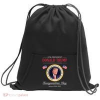 Donald Trump 4th President Inauguration Day Sweatshirt Cinch Pack Bag thumb 0