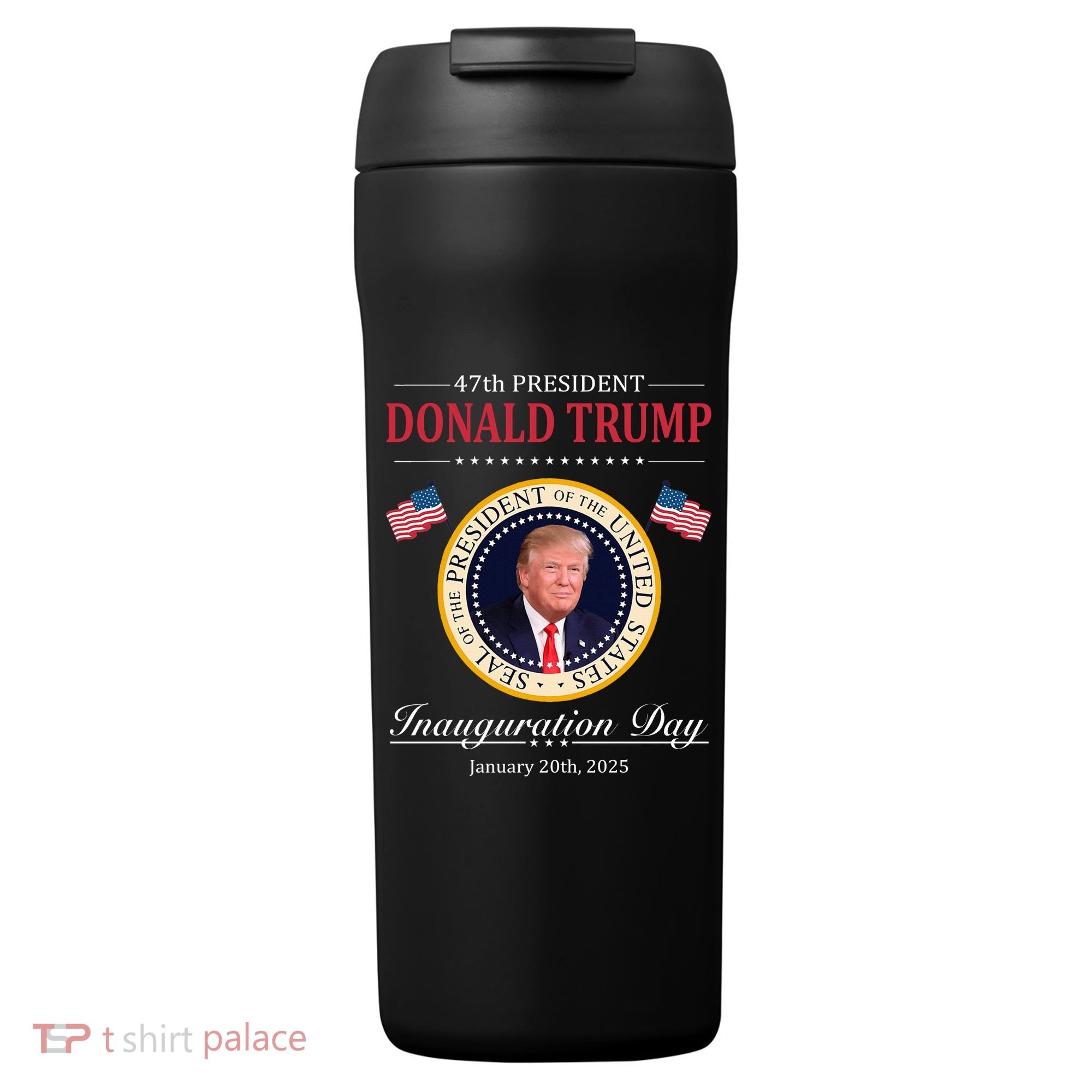 Donald Trump 4th President Inauguration Day 24oz Duet Stainless Steel Tumbler