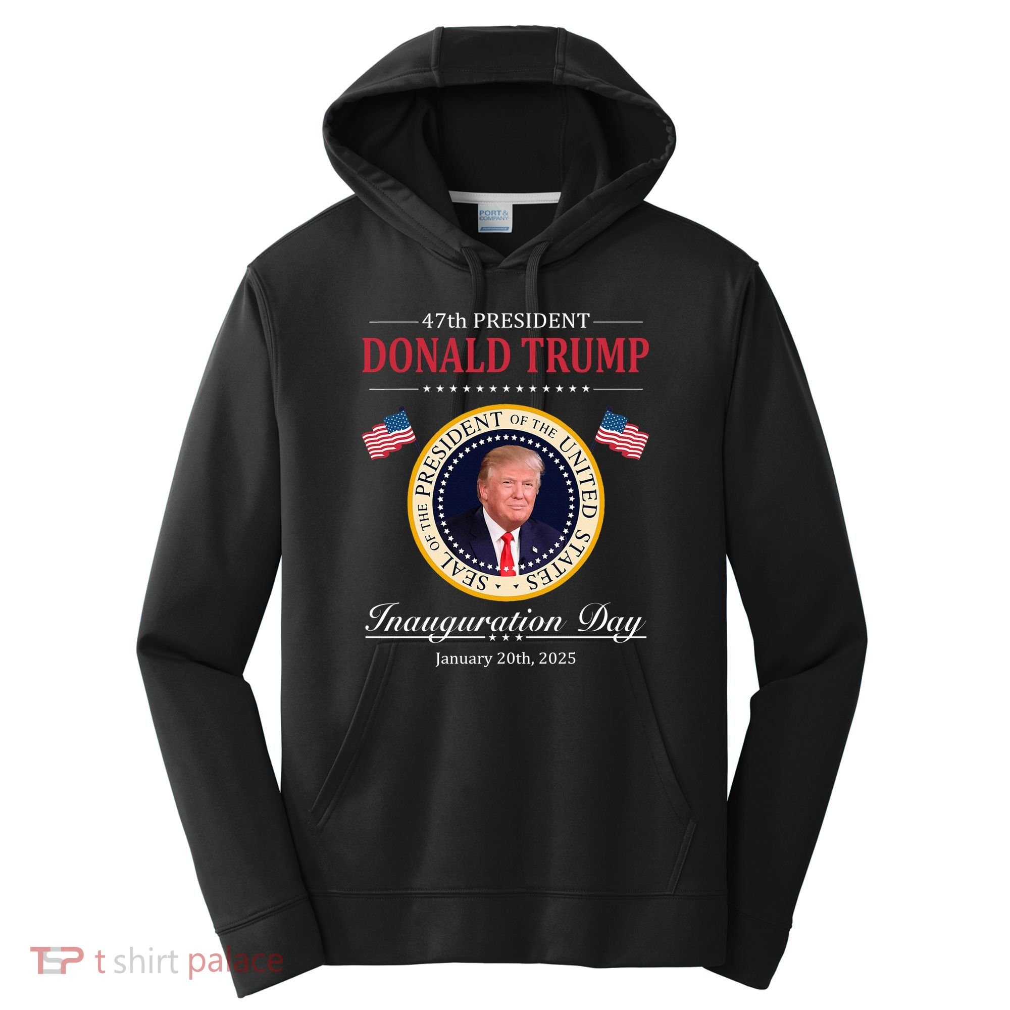 Donald Trump 4th President Inauguration Day Performance Fleece Hoodie