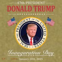 Donald Trump 4th President Inauguration Day Garment-Dyed Women's Muscle Tee thumb 6