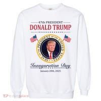 Donald Trump 4th President Inauguration Day Garment-Dyed Sweatshirt thumb 0
