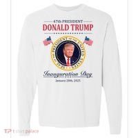 Donald Trump 4th President Inauguration Day Comfort Colors Heavyweight Long Sleeve T-Shirt thumb 0