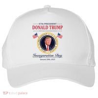 Donald Trump 4th President Inauguration Day Five-Panel Snapback Cap thumb 0