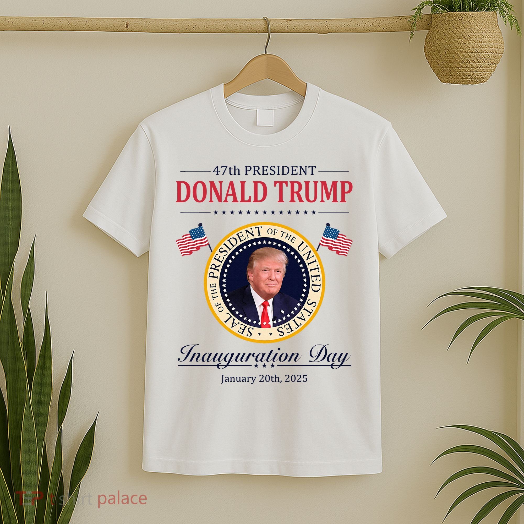 Donald Trump 4th President Inauguration Day T-Shirt