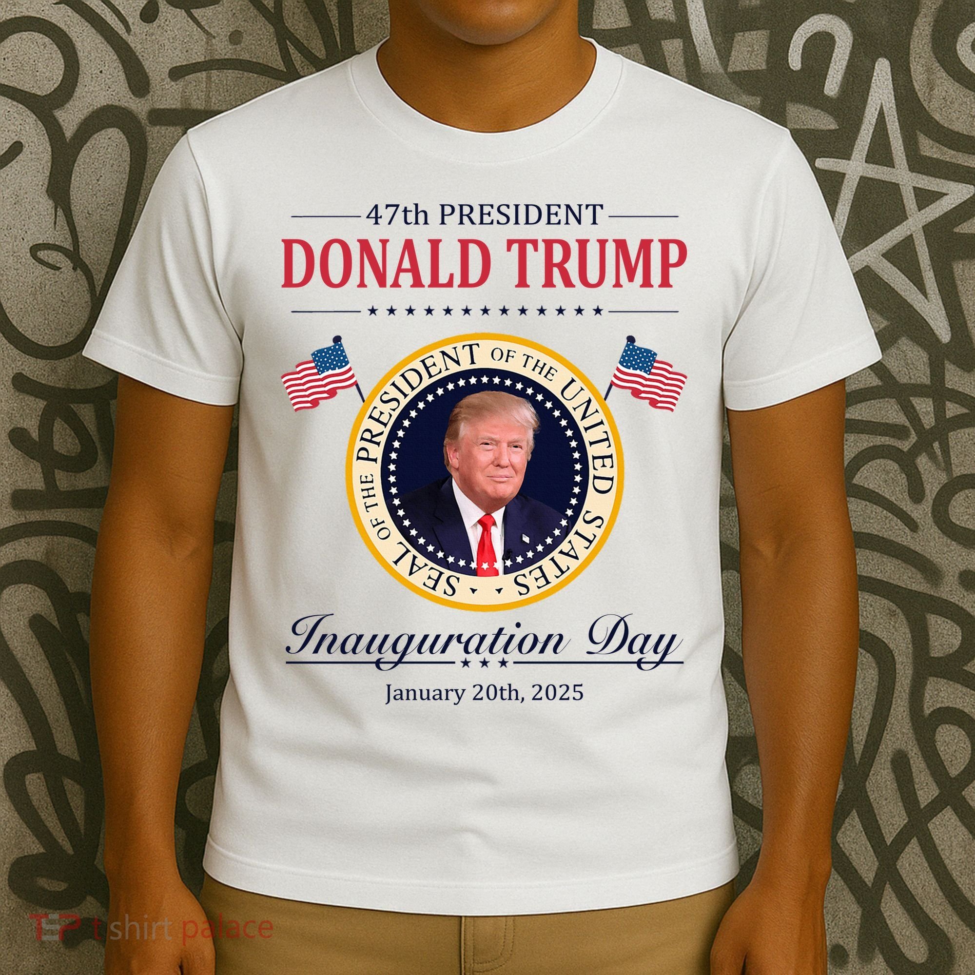 Donald Trump 4th President Inauguration Day T-Shirt