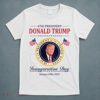Donald Trump 4th President Inauguration Day T-Shirt thumb 5