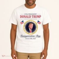 Donald Trump 4th President Inauguration Day Tall T-Shirt thumb 2