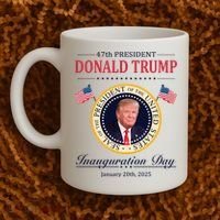 Donald Trump 4th President Inauguration Day Coffee Mug thumb 2