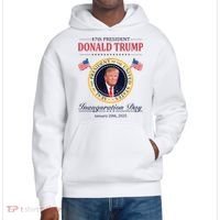 Donald Trump 4th President Inauguration Day District V.I.T. Heavyweight Hoodie thumb 0