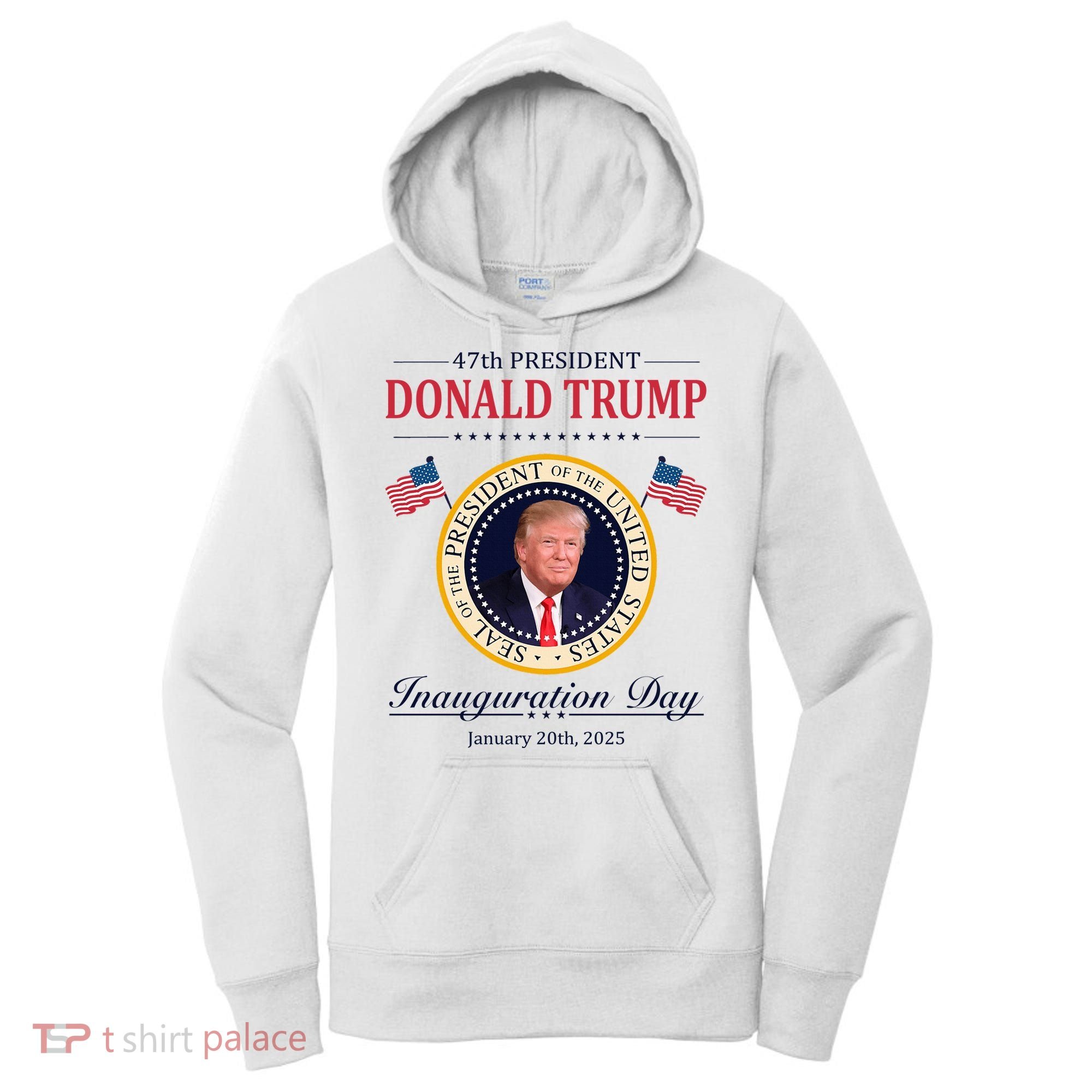 Donald Trump 4th President Inauguration Day Women's Hoodie