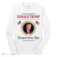 Donald Trump 4th President Inauguration Day Tall Long Sleeve Shirt thumb 0