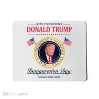 Donald Trump 4th President Inauguration Day Mousepad thumb 0
