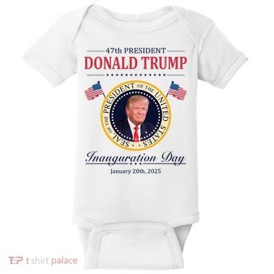 Donald Trump 4th President Inauguration Day Baby Bodysuit