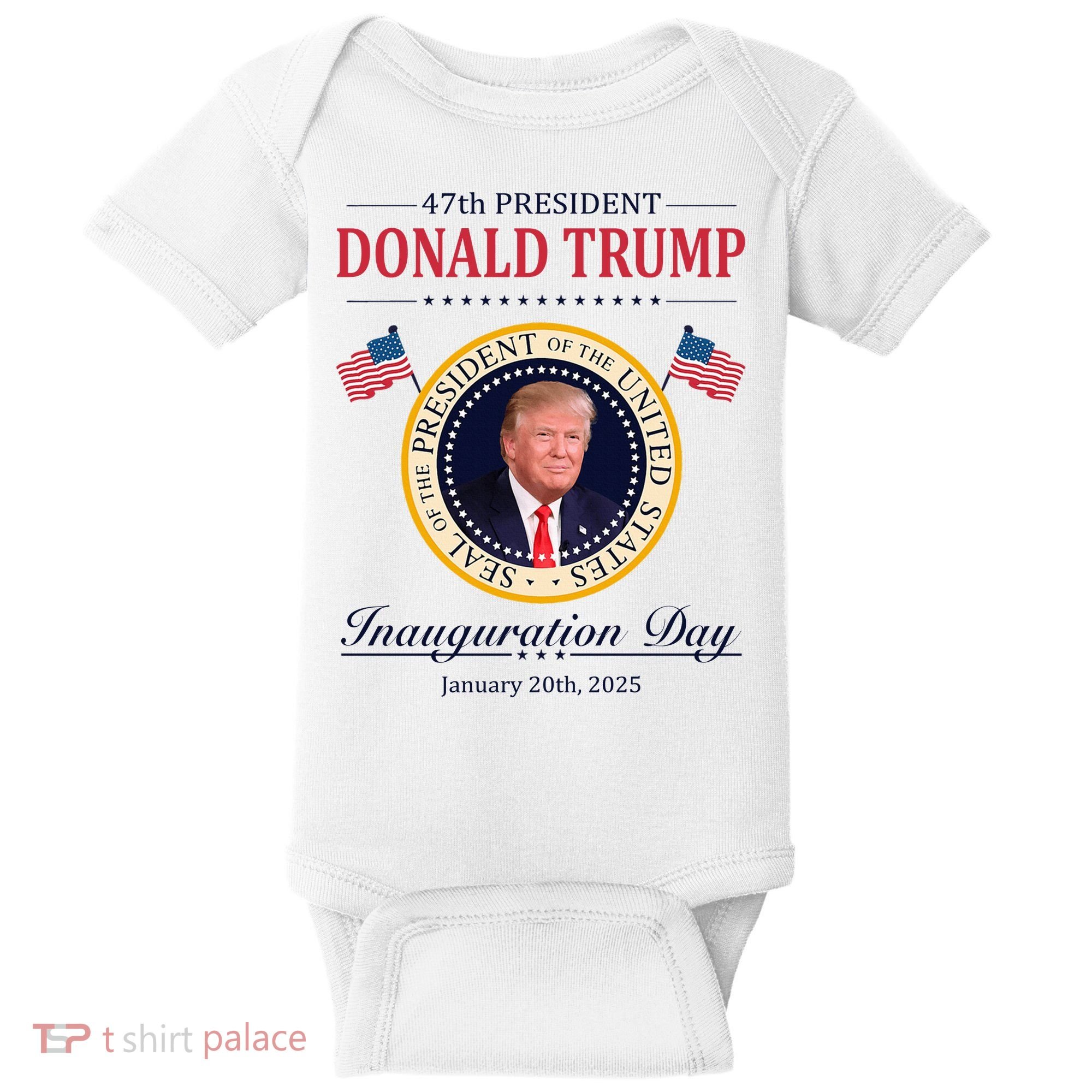 Donald Trump 4th President Inauguration Day Baby Bodysuit