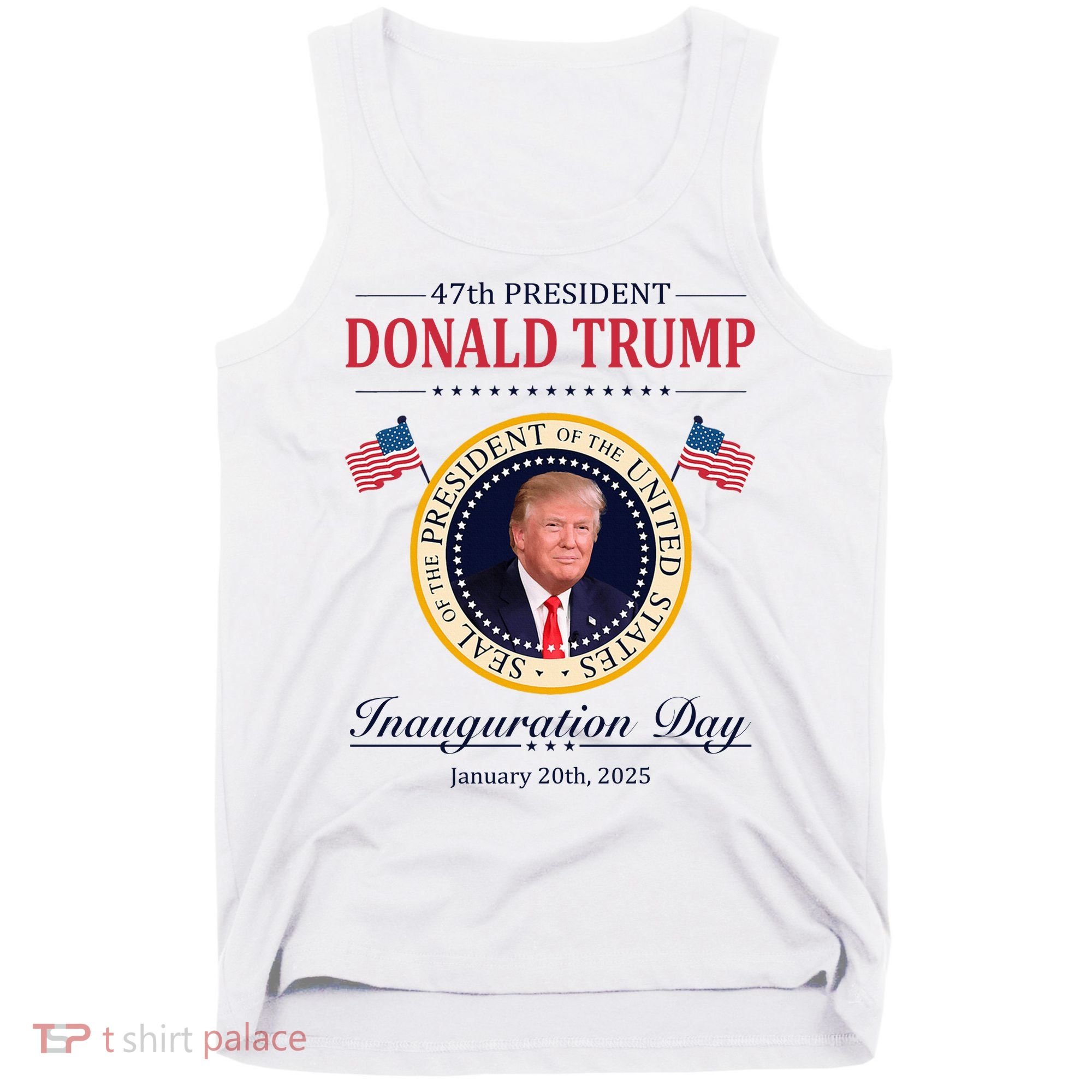 Donald Trump 4th President Inauguration Day Tank Top