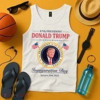 Donald Trump 4th President Inauguration Day Tank Top thumb 4