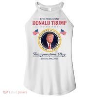 Donald Trump 4th President Inauguration Day Women's Perfect Tri Rocker Tank thumb 0