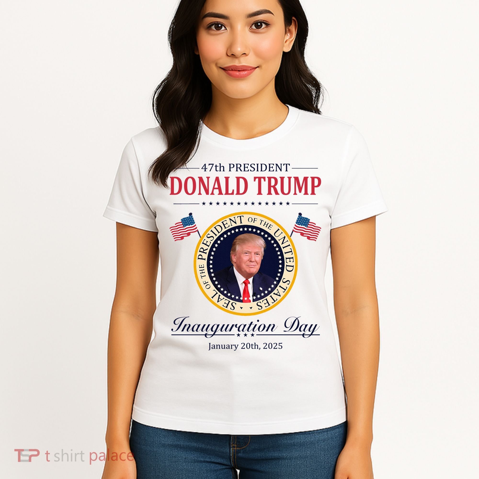 Donald Trump 4th President Inauguration Day Women's T-Shirt