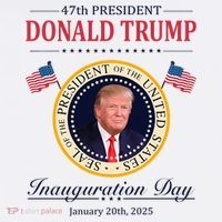 Donald Trump 4th President Inauguration Day Women's V-Neck T-Shirt thumb 4