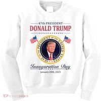 Donald Trump 4th President Inauguration Day Kids Sweatshirt thumb 0