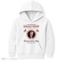 Donald Trump 4th President Inauguration Day Kids Hoodie thumb 0