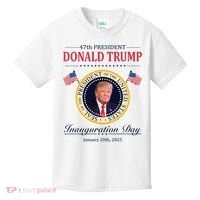 Donald Trump 4th President Inauguration Day Kids T-Shirt thumb 0