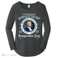Donald Trump 47th President Inauguration 2025 Supporters Patriotic Women's Perfect Tri Tunic Long Sleeve Shirt thumb 0