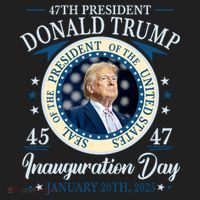 Donald Trump 47th President Inauguration 2025 Supporters Patriotic Crop Fleece Hoodie thumb 2