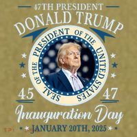 Donald Trump 47th President Inauguration 2025 Supporters Patriotic Garment-Dyed Women's Muscle Tee thumb 6