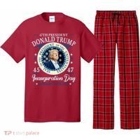 Donald Trump 47th President Inauguration 2025 Supporters Patriotic Pajama Set thumb 0
