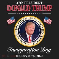Donald Trump 47th President Inauguration 2025 Supporters Comfort Colors Boxy T-Shirt thumb 3
