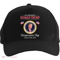 Donald Trump 47th President Inauguration 2025 Supporters Five-Panel Snapback Cap thumb 0