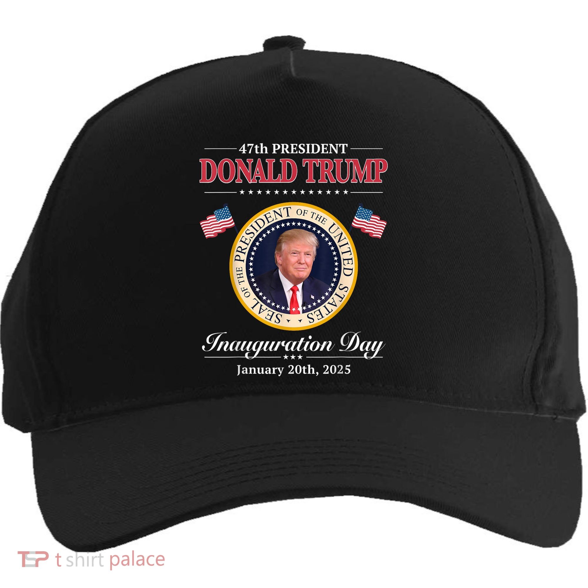 Donald Trump 47th President Inauguration 2025 Supporters Five-Panel Snapback Cap