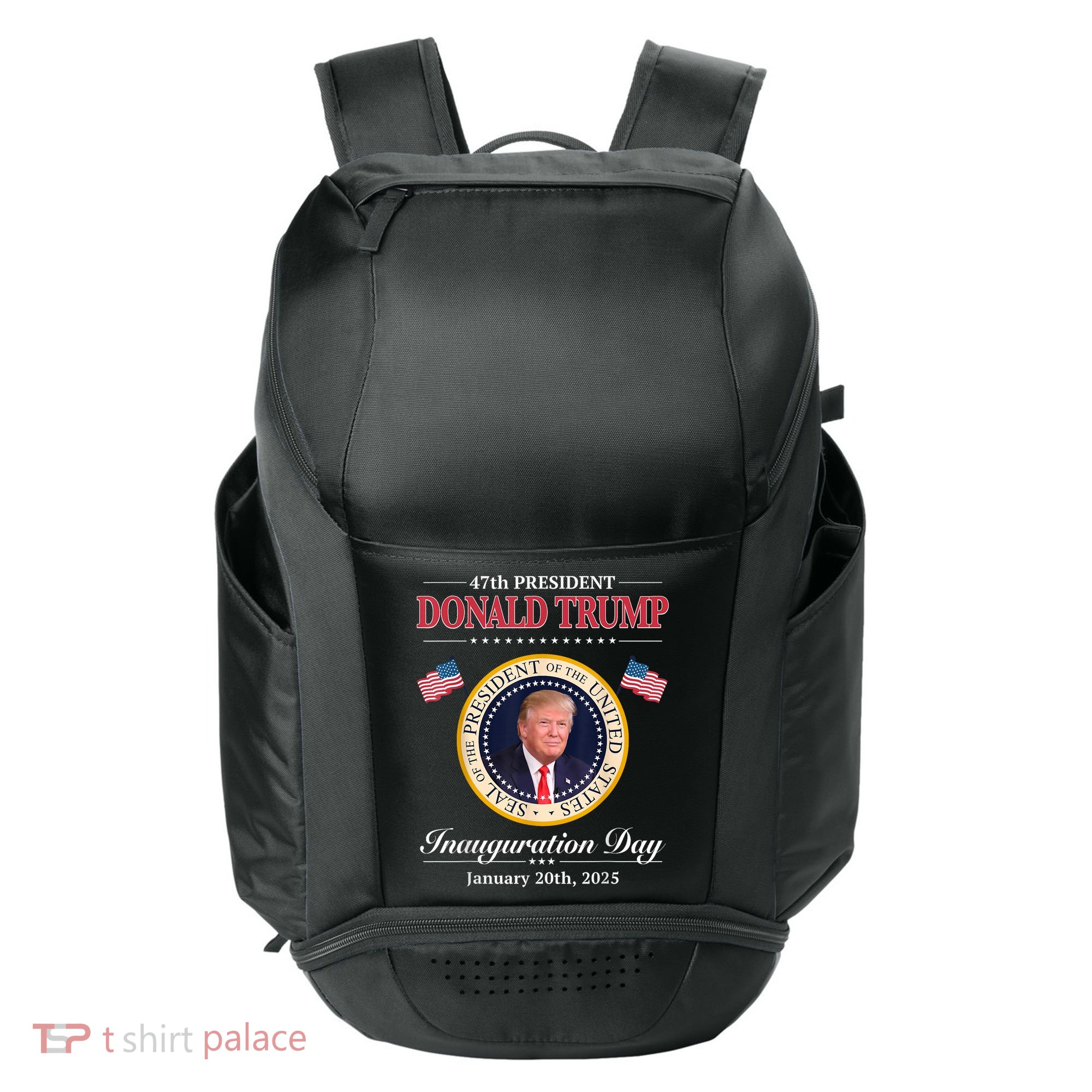 Donald Trump 47th President Inauguration 2025 Supporters Sport-Tek Club Rec Backpack