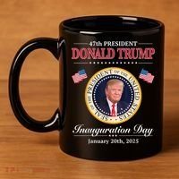 Donald Trump 47th President Inauguration 2025 Supporters 11oz C Handle Ceramic Mug thumb 4