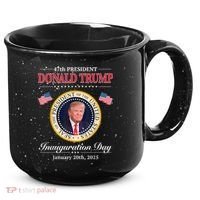 Donald Trump 47th President Inauguration 2025 Supporters 15oz Campfire Ceramic Mug thumb 0