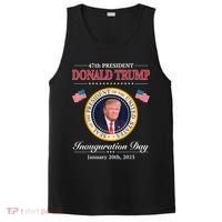 Donald Trump 47th President Inauguration 2025 Supporters PosiCharge Competitor Tank thumb 0