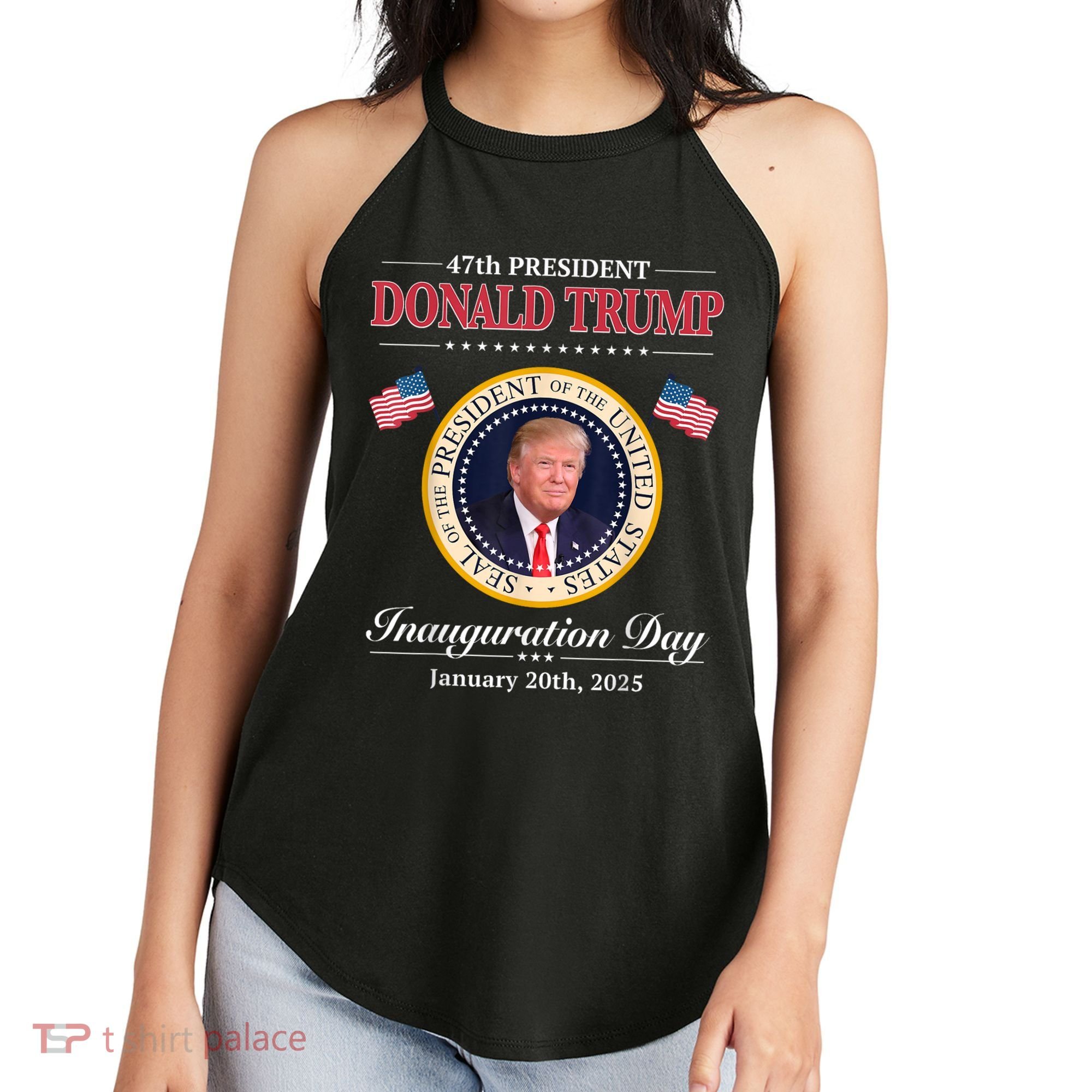 Donald Trump 47th President Inauguration 2025 Supporters Women's Perfect Tri Rocker Tank