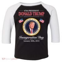 Donald Trump 47th President Inauguration 2025 Supporters Toddler Fine Jersey T-Shirt thumb 0