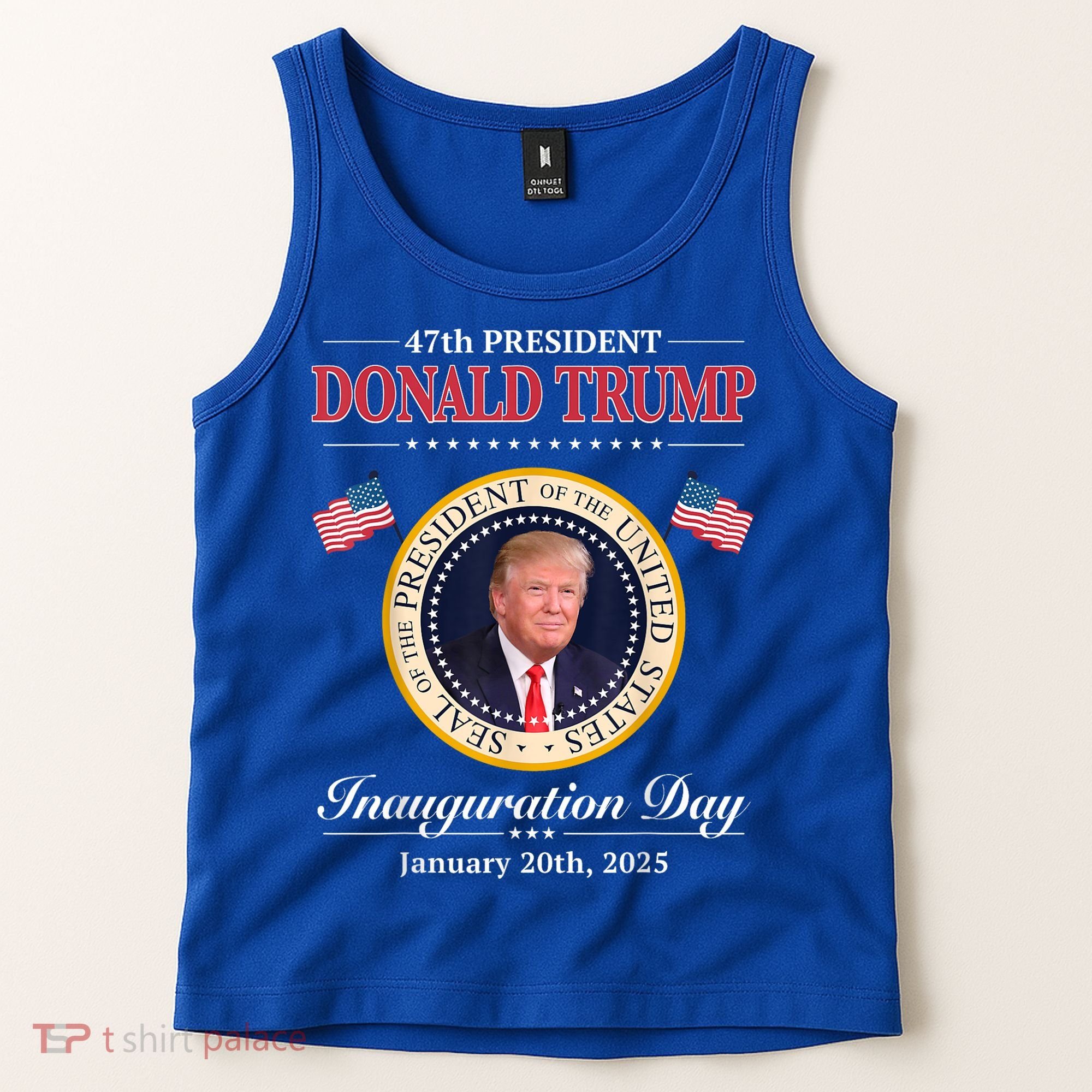 Donald Trump 47th President Inauguration 2025 Supporters Tank Top