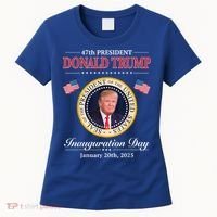 Donald Trump 47th President Inauguration 2025 Supporters Women's T-Shirt thumb 0