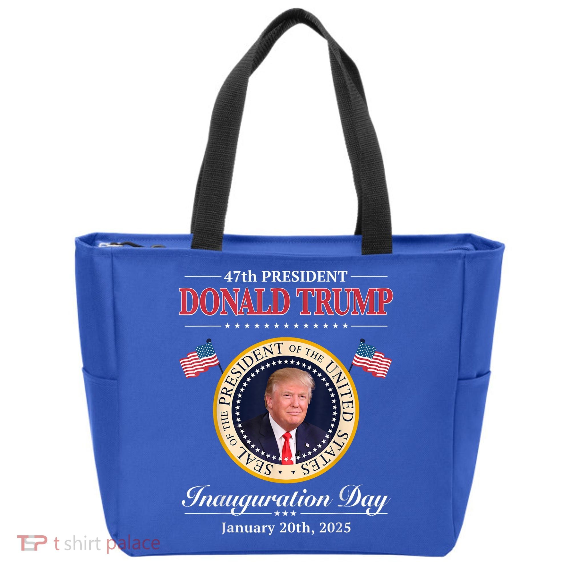 Donald Trump 47th President Inauguration 2025 Supporters Tote Bag