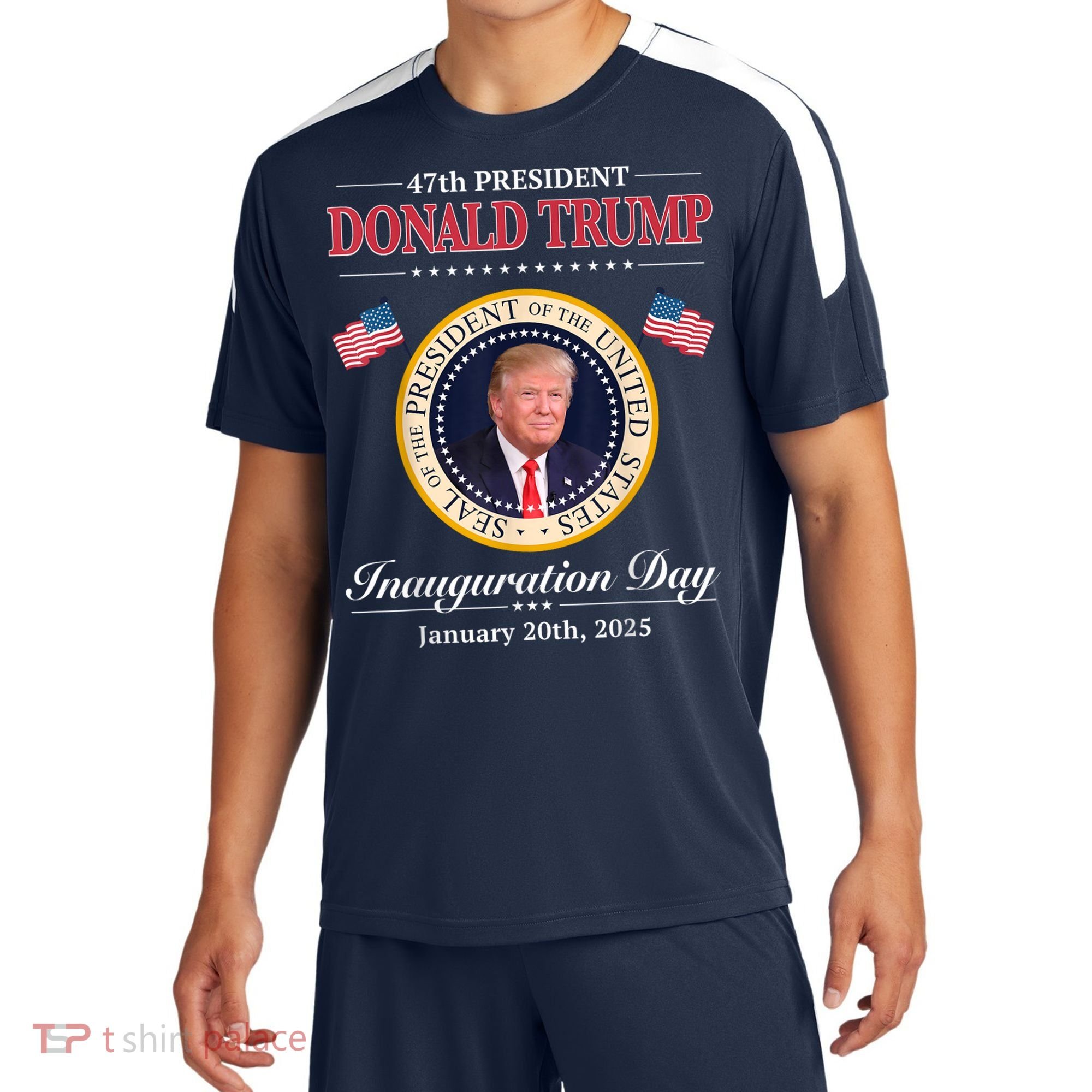 Donald Trump 47th President Inauguration 2025 Supporters Sport-Tek Competitor United Soccer Jersey