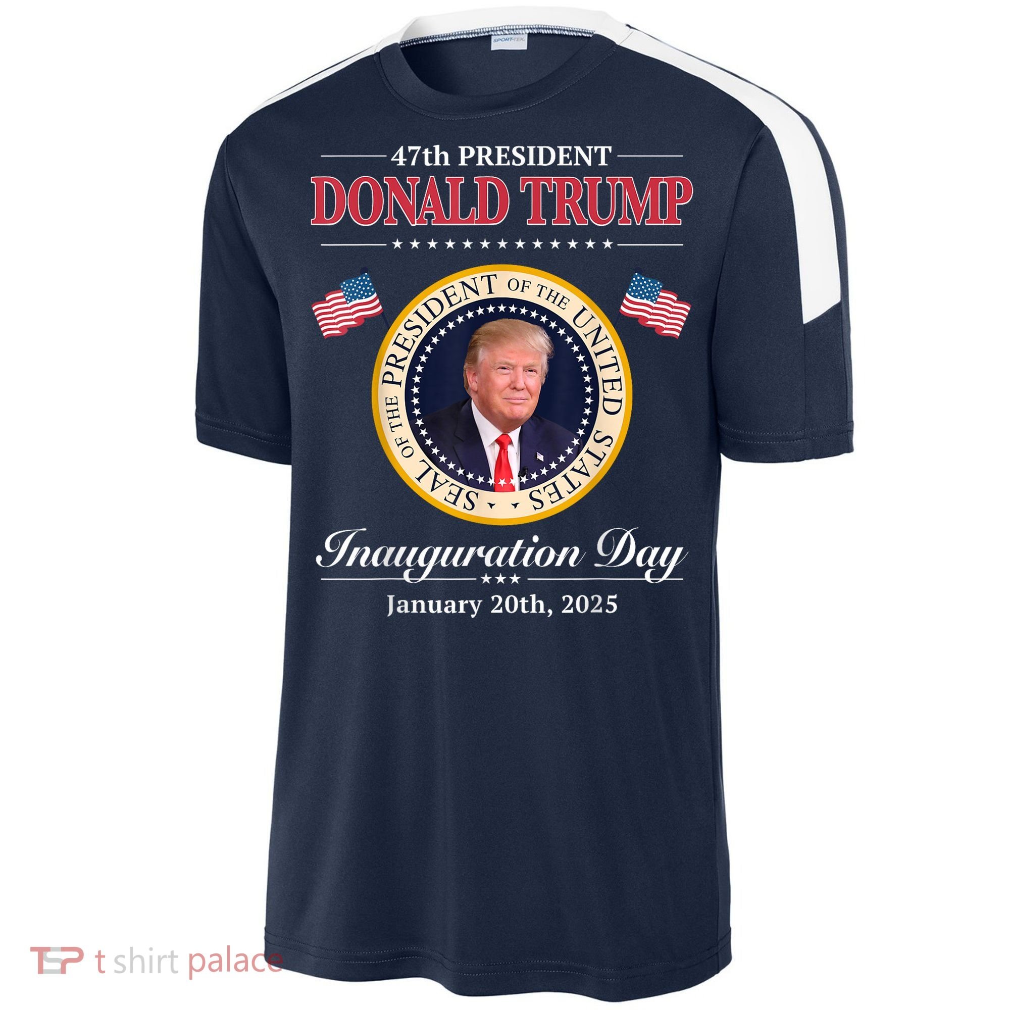 Donald Trump 47th President Inauguration 2025 Supporters Sport-Tek Competitor United Soccer Jersey