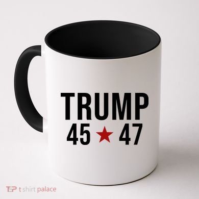Donald Trump 45 47th President Coffee Mug