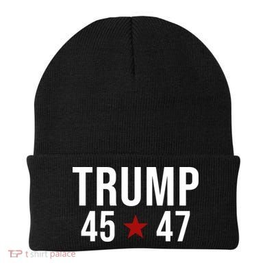 Donald Trump 45 47th President Beanie