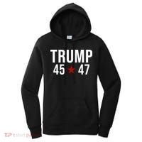 Donald Trump 45 47th President Women's Hoodie thumb 0