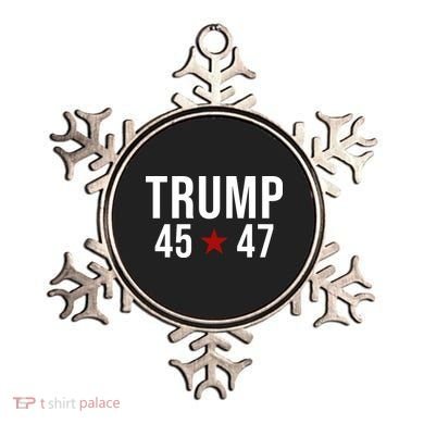 Donald Trump 45 47th President Ornament