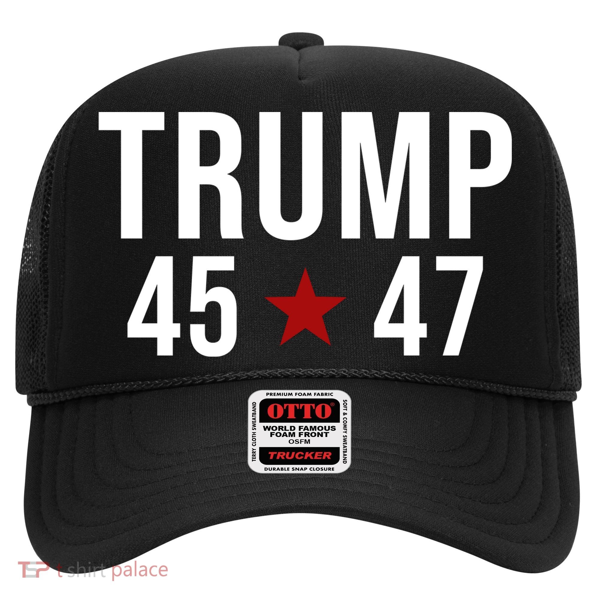 Donald Trump 45 47th President Hat